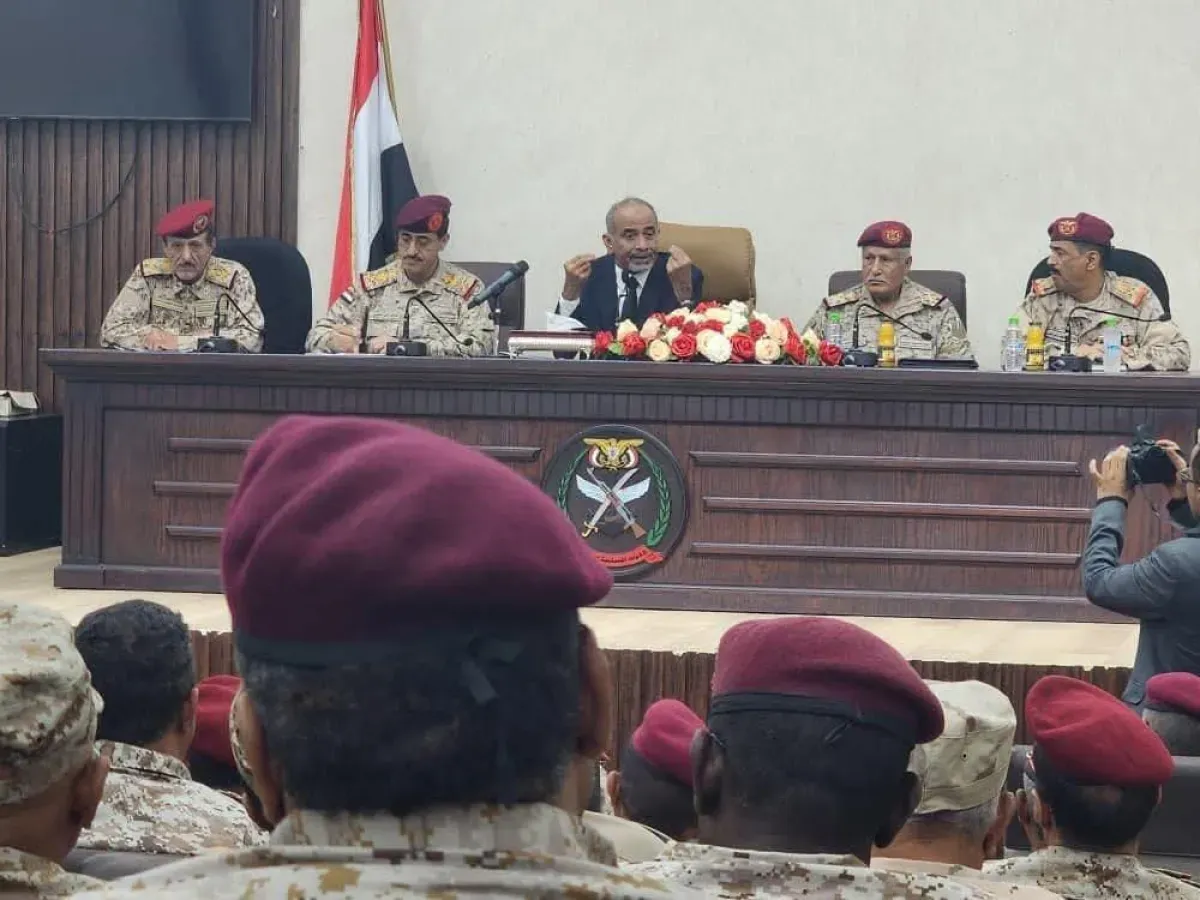 الصبيحي والعقيلي يقودان أول اجتماع عسكري شامل في عدن لتقييم الجاهزية ورسم خارطة المرحلة المقبلة