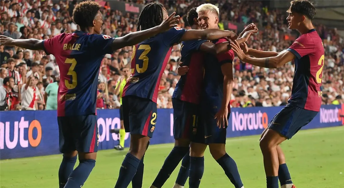 برشلونة يسارع لتأمين مستقبل نجمه الشاب قبل نهاية الموسم