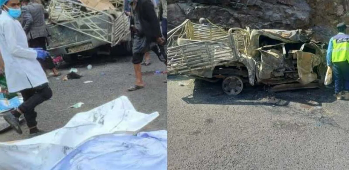 223 قتيلًا وجريحًا بحوادث مرورية في المحافظات اليمنية المحررة