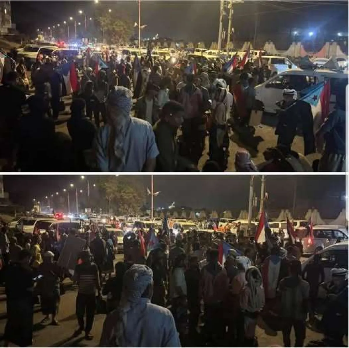 إطلاق نار قرب قصر معاشيق بعدن وإصابة متظاهر