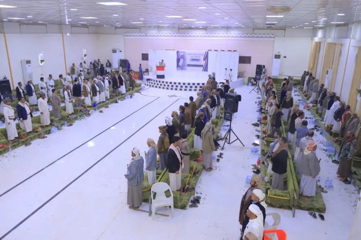 مجلس عزاء للجمهوري حميد العذري في مأرب بحضور قيادات مقاومة