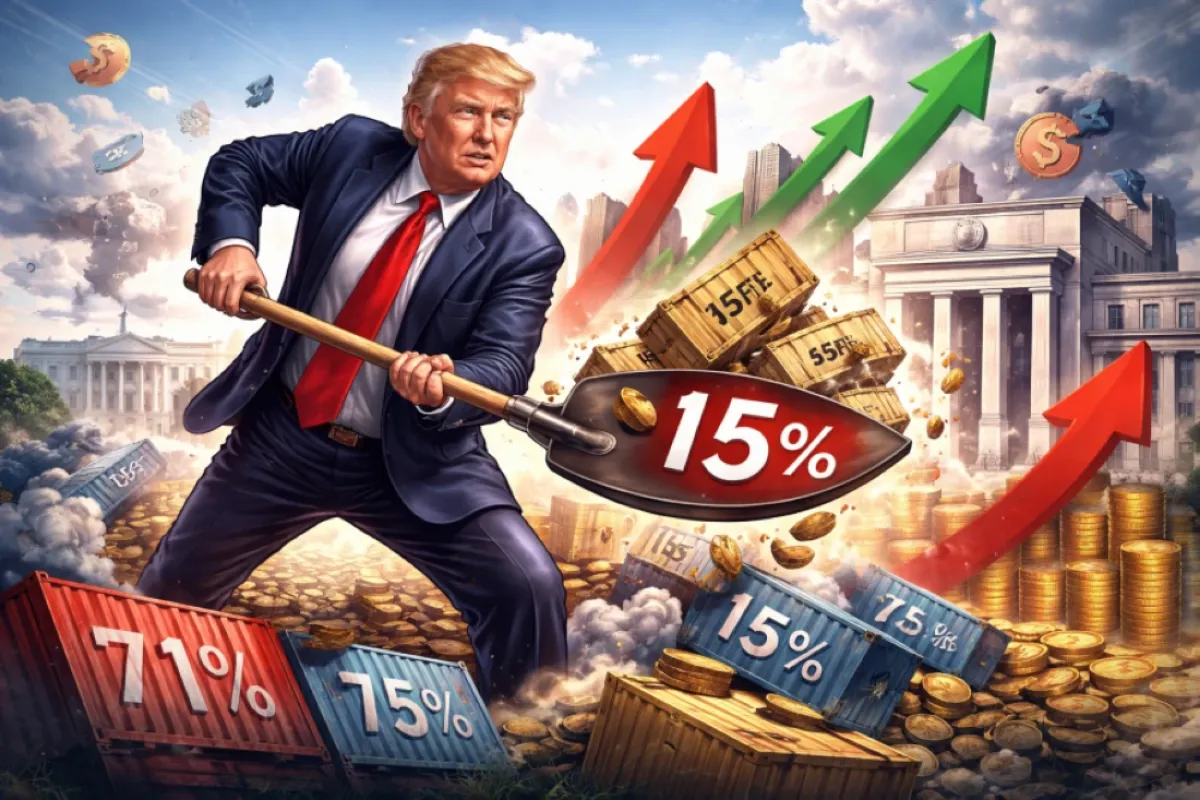 حرب ترامب التجارية تضع آمال تخفيضات الفائدة في مواجهة تحديات الاحتياطي الفيدرالي