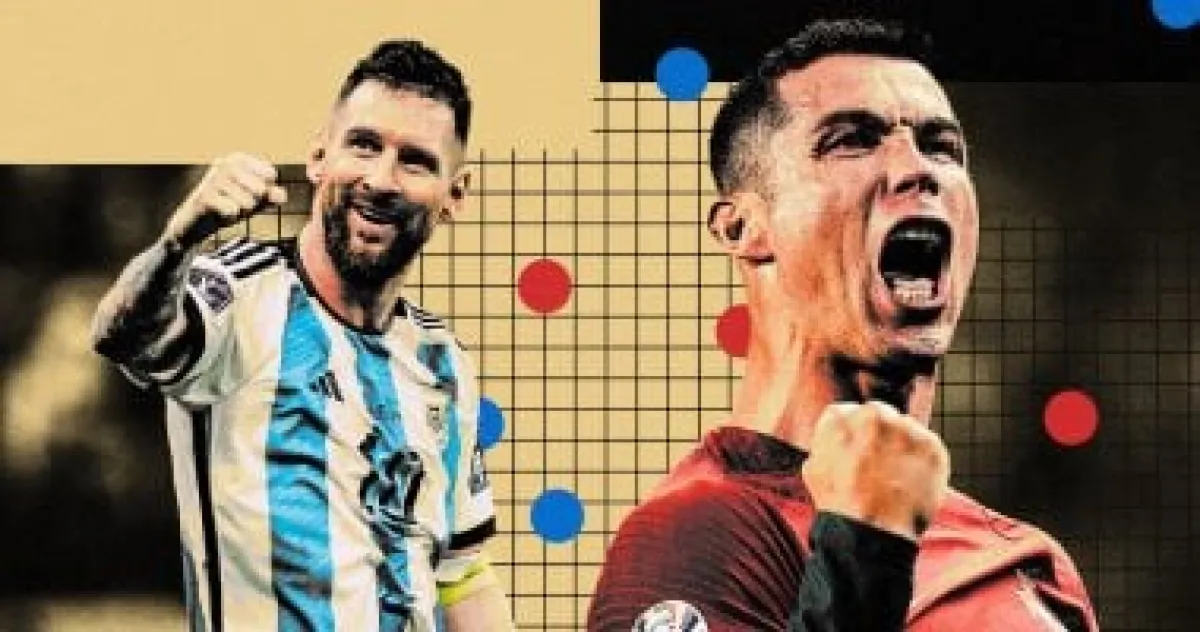 رونالدو وميسي: من يتفوق في استخدام "القدم الأضعف"؟ أرقام تحسم الجدل