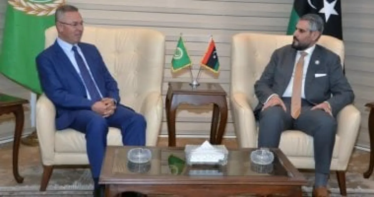 جامعة الدول العربية تبحث مع المندوب الليبي مستجدات المنطقة والقضية الفلسطينية