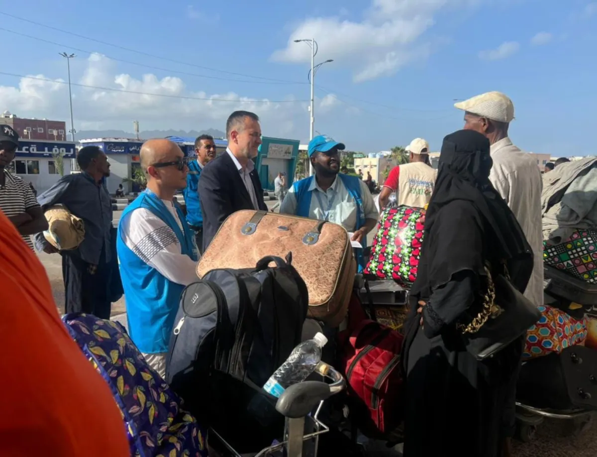 الأمم المتحدة تنفذ أول عودة طوعية للاجئين الصوماليين من اليمن هذا العام