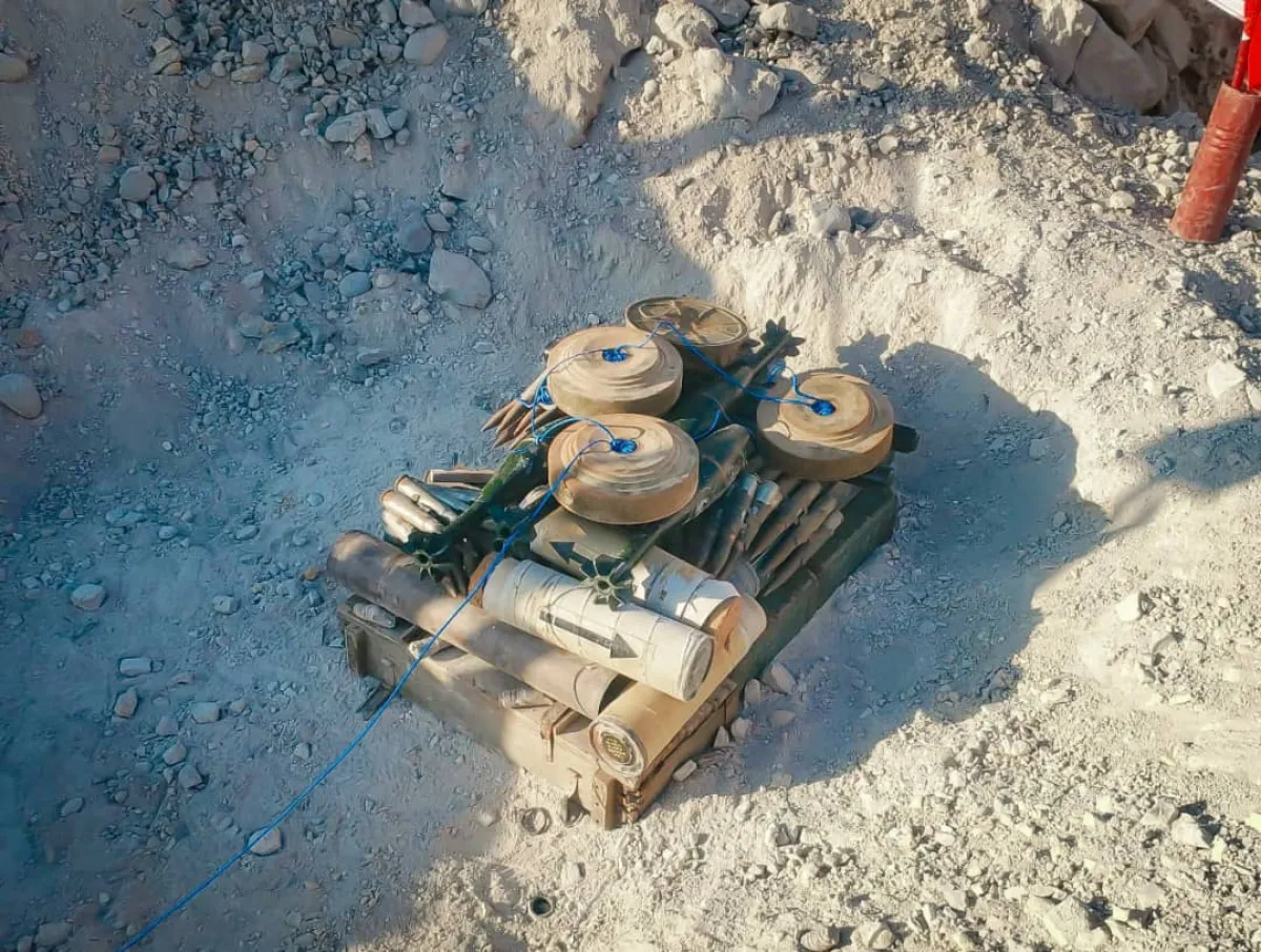 " مسام " يعلن إتلاف نحو 1.7 ألف مادة متفجرة في حضرموت