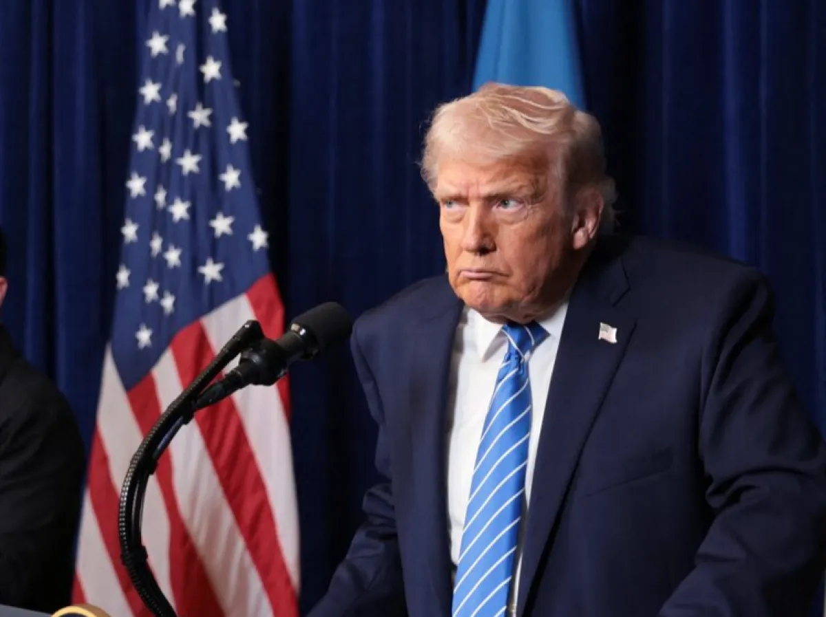 في مؤتمر صحفي مشترك تناول حجم الدمار وبدائل النظام والمواقف الأوروبية..   ترامب: أجبرت إسرائيل على شن الضربات ضد إيران وليس العكس