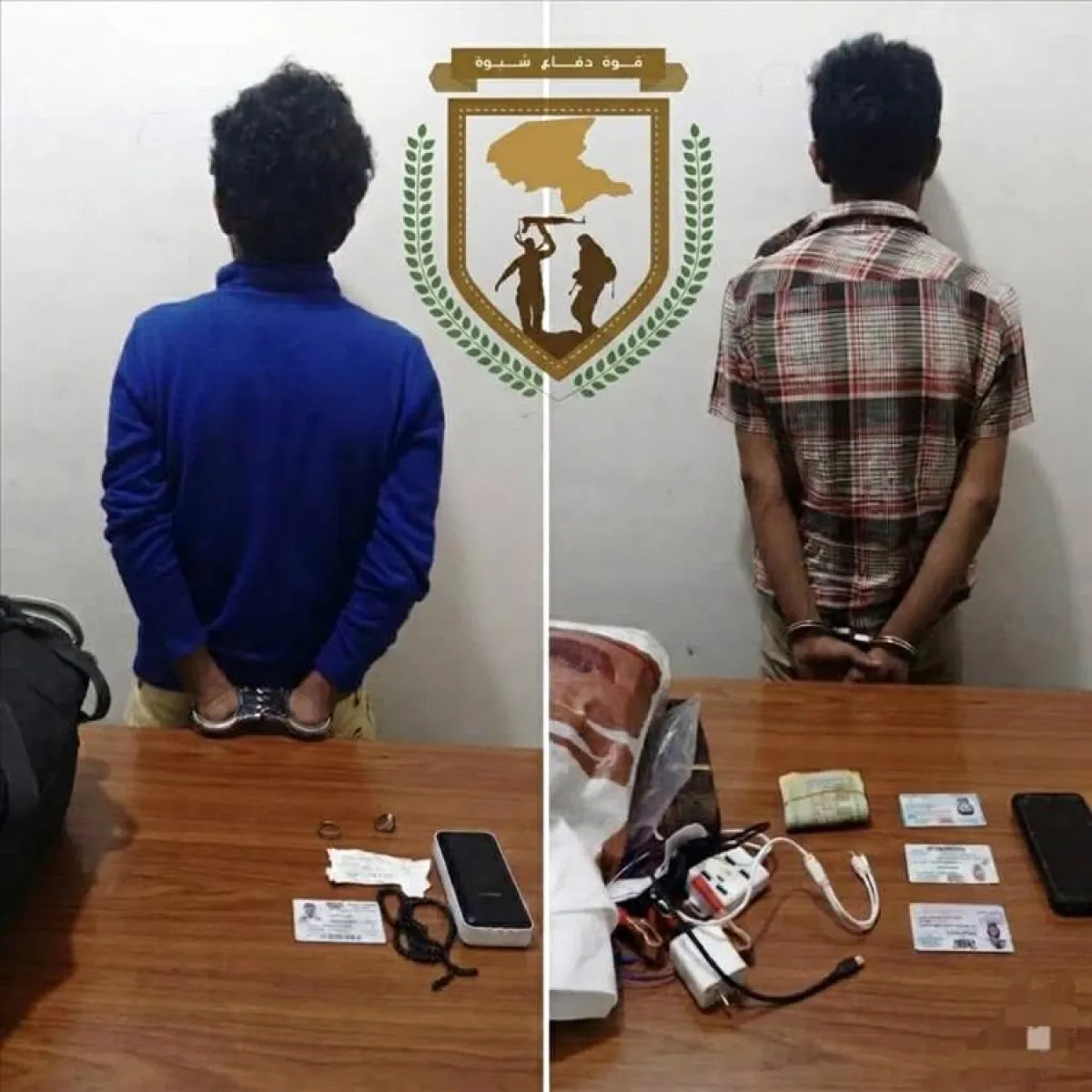 قوات دفاع شبوة تلقي القبض على مطلوبين أمنياً في قضايا اغتيالات وتفجيرات