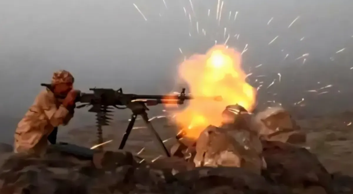 اشتباكات متقطعة بين القوات الحكومية ومليشيا الحوثي في جبهة مريس بالضالع