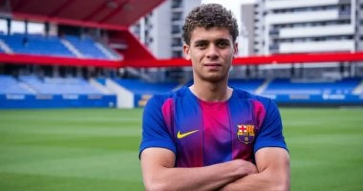 حمزة عبد الكريم يتألق ويسجل في ظهوره الأول مع شباب برشلونة.. والإعلام الإسباني يحتفي