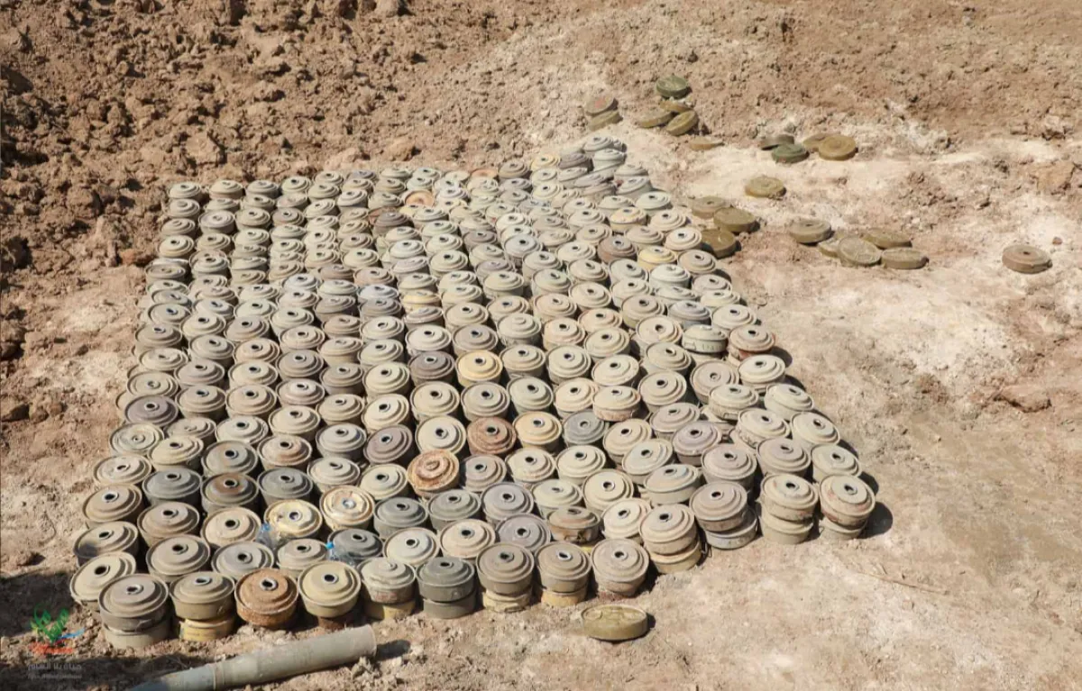 منذ مطلع مارس الجاري .. نزع أكثر من ألفي مادة متفجرة وتطهير 24 ألف متر مربع من الأراضي اليمنية
