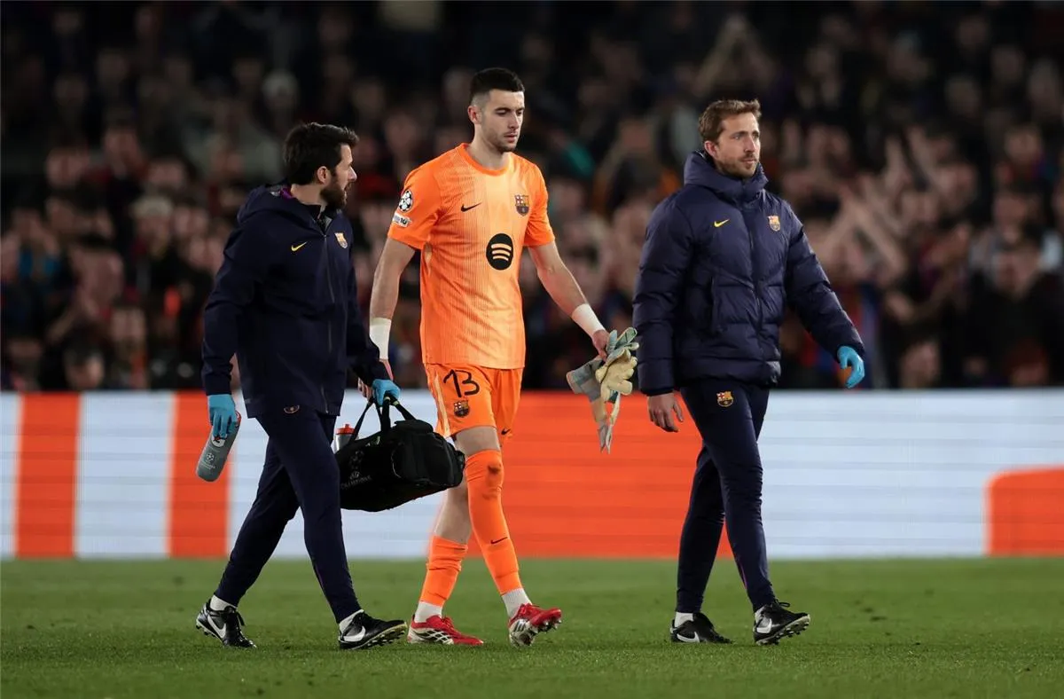 برشلونة يطمئن جماهيره: حارس المرمى غارسيا جاهز لمباراة رايو فاليكانو