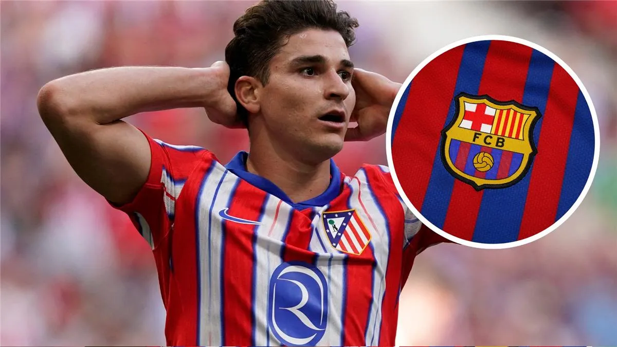 برشلونة يبتكر حيلة لضم جوليان ألفاريز.. هل تنجح خطة الـ 100 مليون يورو؟