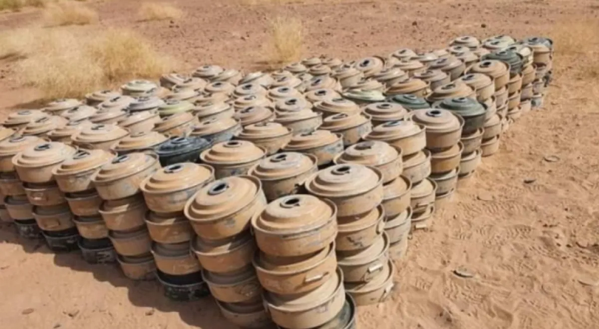 تفكيك 3,500 لغم وذخيرة من الأراضي اليمنية خلال 20 يوماً