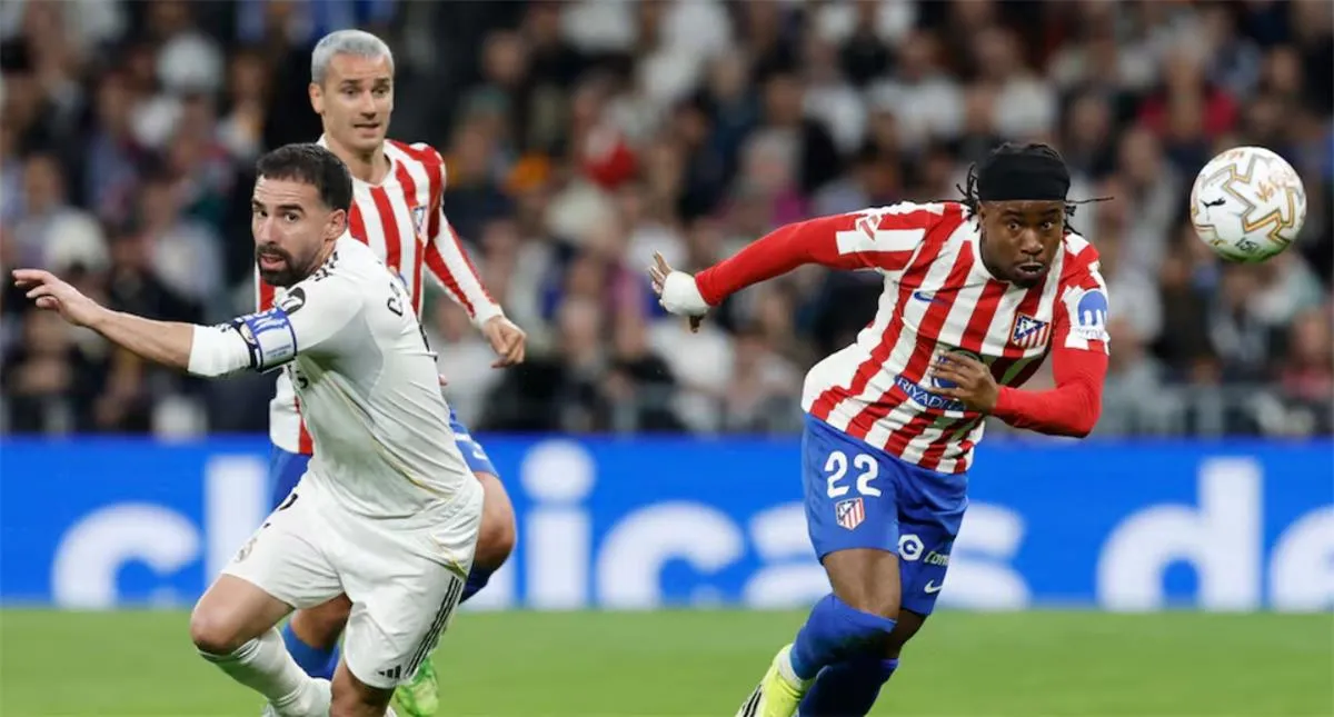 هدف لوكمان يضيء ديربي مدريد ويفتتح التسجيل لأتلتيكو أمام ريال