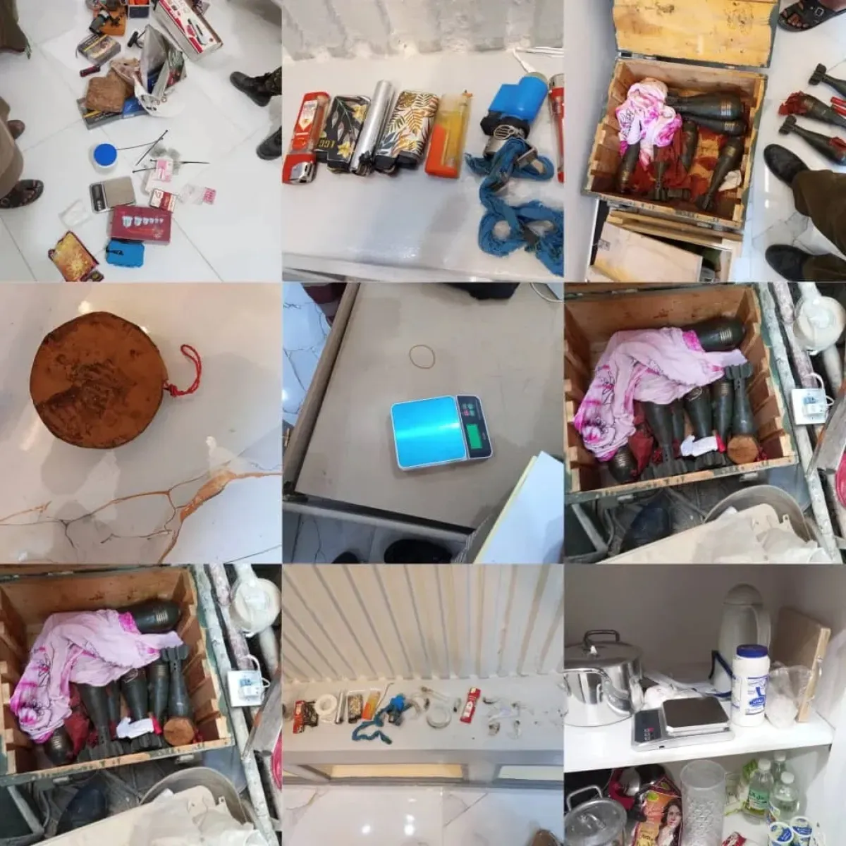 تفكيك شبكة لتصنيع الشبو في تريم.. عملية أمنية استباقية تكشف مواد متفجرة ومتهمين في حالة تعاطٍ