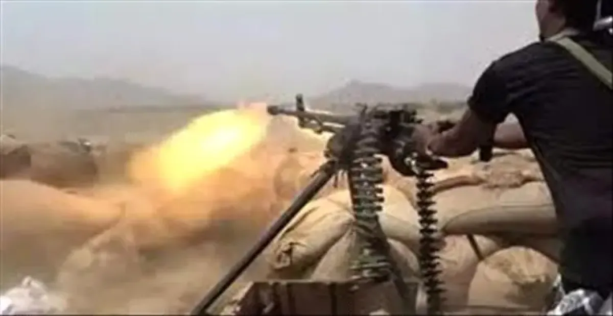 قوات محور سبأ تتصدى لهجوم حوثي على جبهة حريب بمأرب