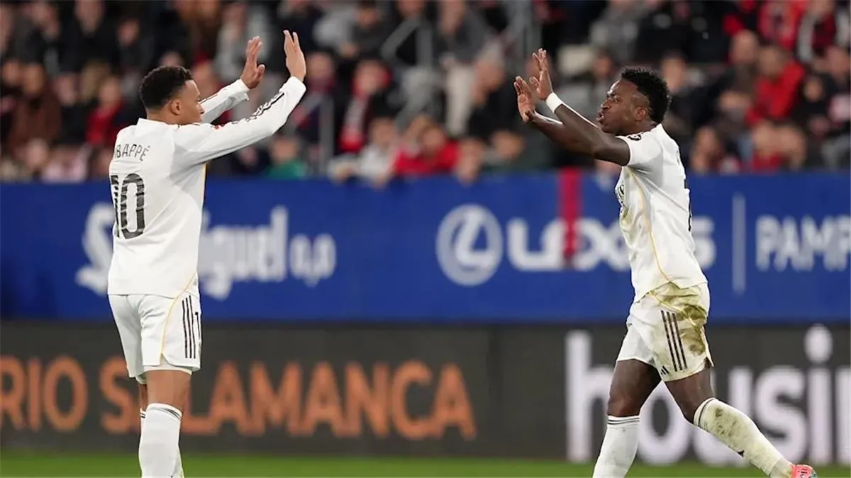 فينيسيوس: علاقتي بمبابي قوية، والمنافسون لا يريدون رؤيتنا معًا