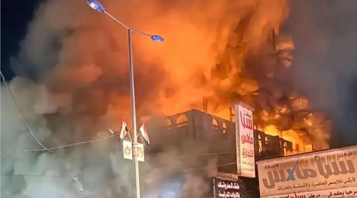 مأرب: ارتفاع ضحايا حريق منزل إلى 11 وفاة وعشرات الإصابات