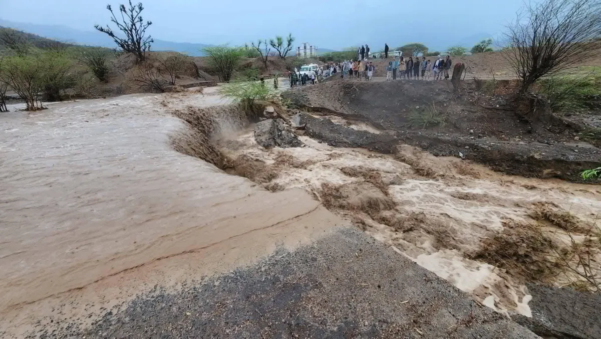 تعز: سيول مدمرة تتجاوز خسائرها نصف مليار دولار وتضرب الزراعة والبنية التحتية