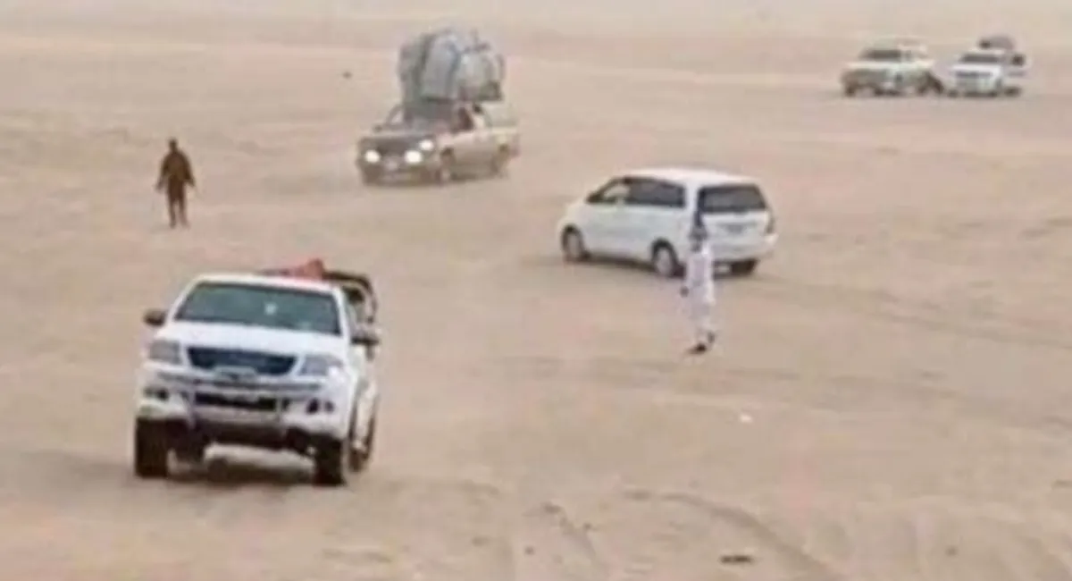 مليشيا إخوانية-حوثية تنصب نقاطًا لنهب المسافرين في صحراء الجوف