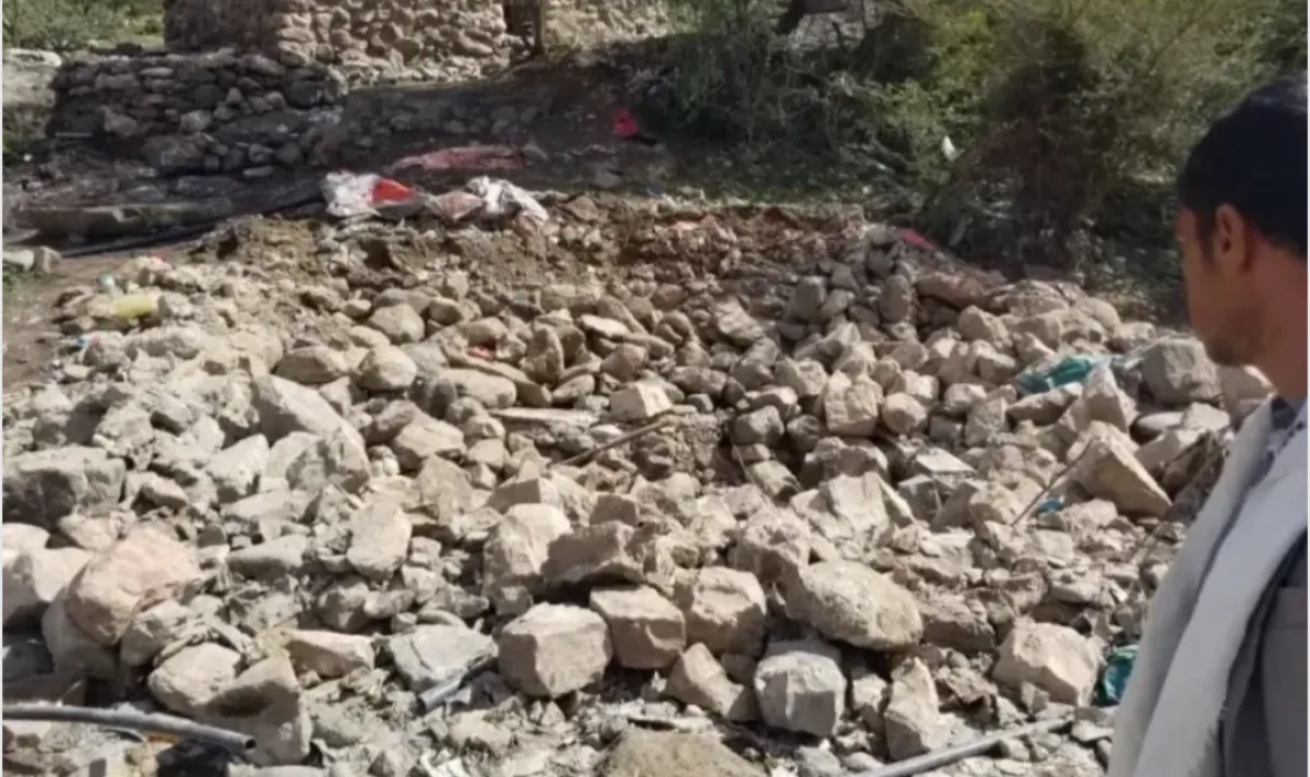 صنعاء.. حمام “عين شراق” مهدد بالزوال بعد تخريب طال منبعه ومرافقه