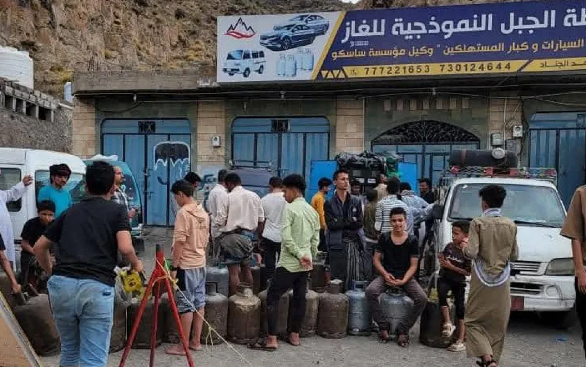 تعز: أزمة غاز خانقة واتهامات بالاحتكار