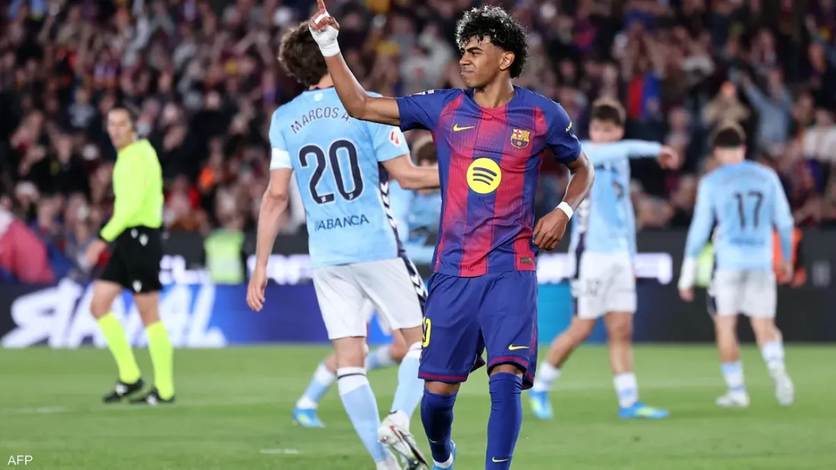 غياب محتمل للاعب برشلونة الشاب لامين يامال لنهاية الموسم