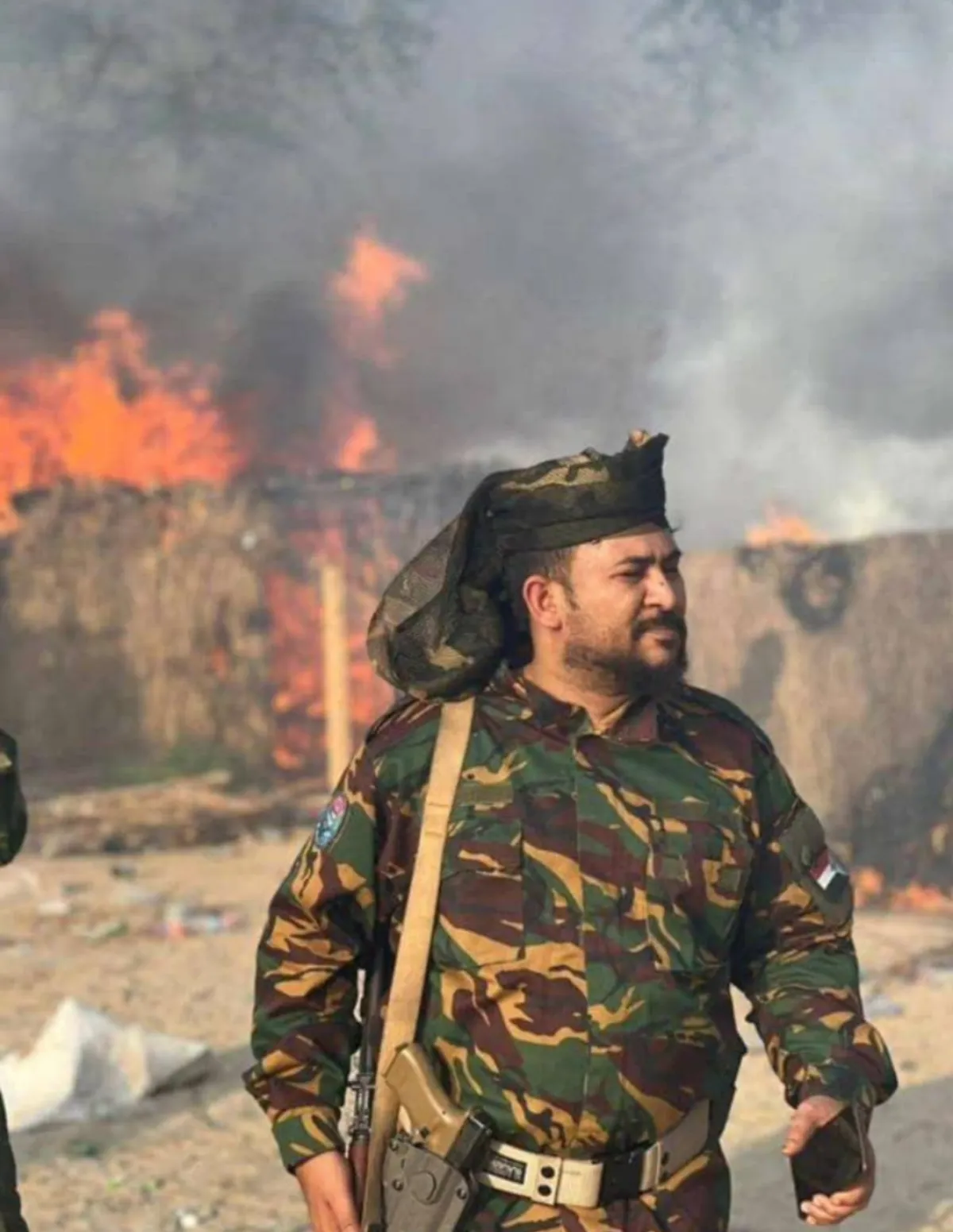 نجاة قائدين عسكريين من محاولة اغتيال عقب اقتحامهما أوكار مهربي الأفارقة بأبين