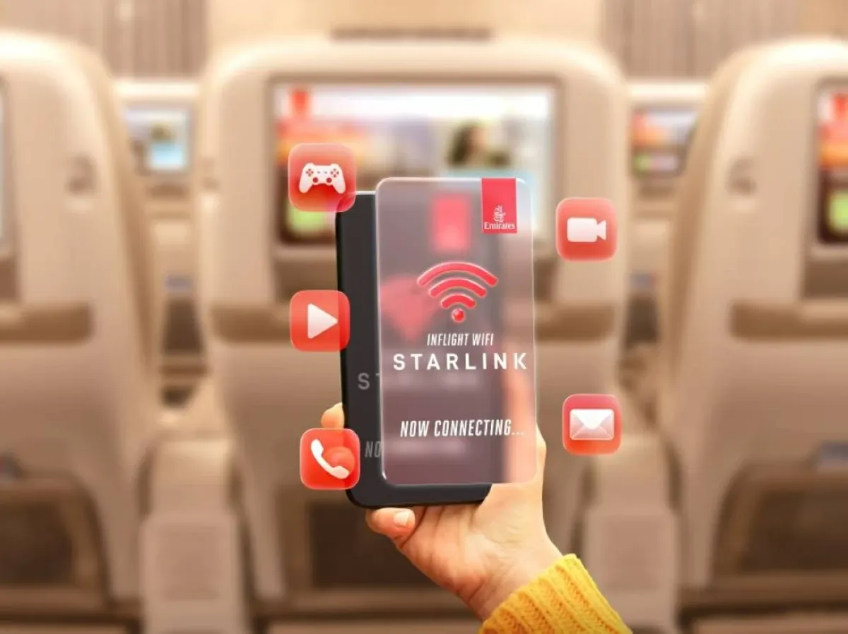 طيران الإمارات تدمج ستارلينك بأول طائرة A380 لتعزيز تجربة الركاب