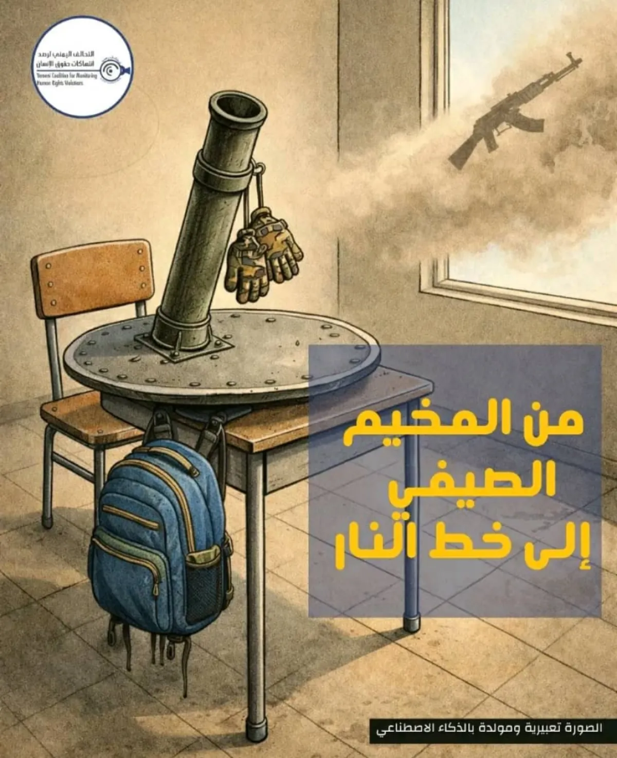 تحالف يمني يحذر من تجنيد الأطفال في المخيمات الصيفية لعصابة الحوثي