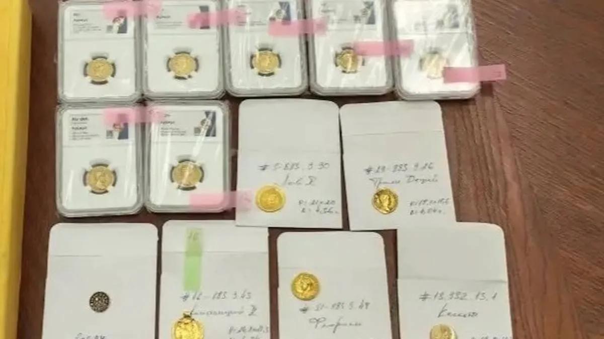 موسكو: القبض على أجنبي بحوزته مسكوكات ذهبية مسروقة من متحف فرنسي