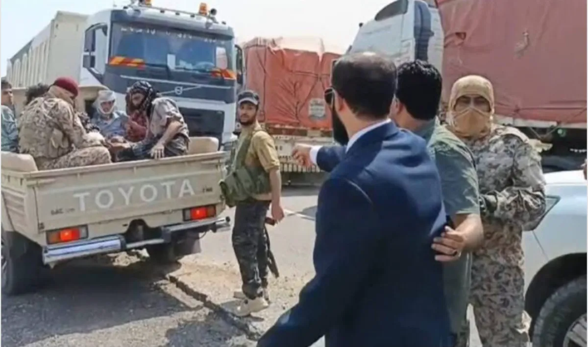 إصابة مرافق محافظ أبين باشتباكات مع نقطة جبايات