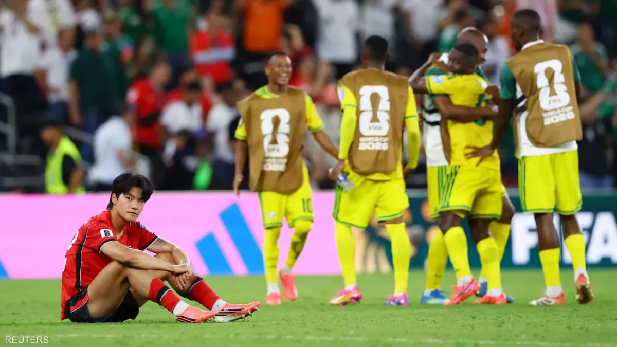 جنوب إفريقيا تتأهل لثمن نهائي كأس العالم على حساب كوريا الجنوبية