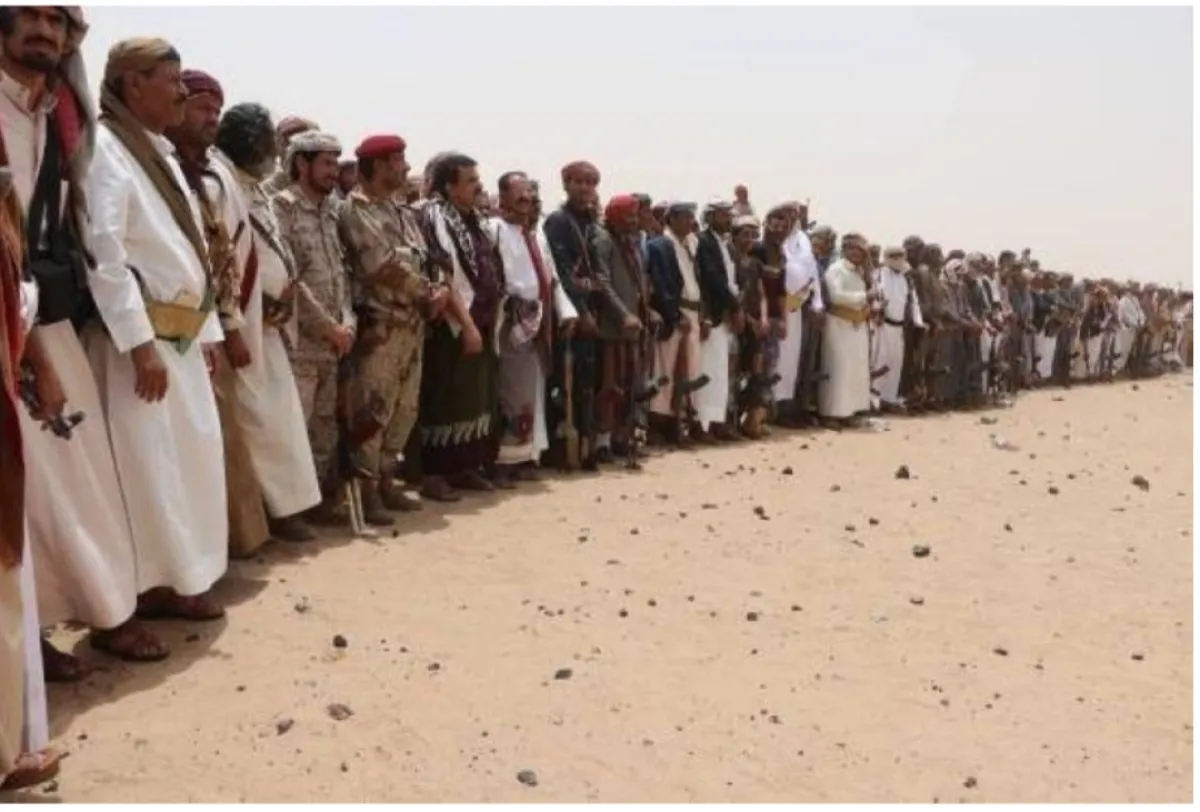 الجوف اليوم تقول كلمتها: لا للميليشيا، نعم للحرية ..  أبناء الحزم وهمدان يطالبون الشرعية بالدعم للقضاء على مليشيا الحوثي