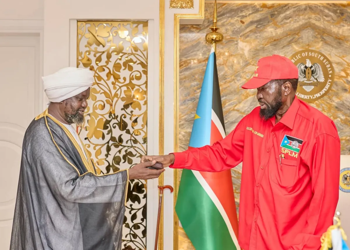 تكريم رئاسي لمفتي جنوب السودان ودعوة لتعزيز الوحدة الوطنية