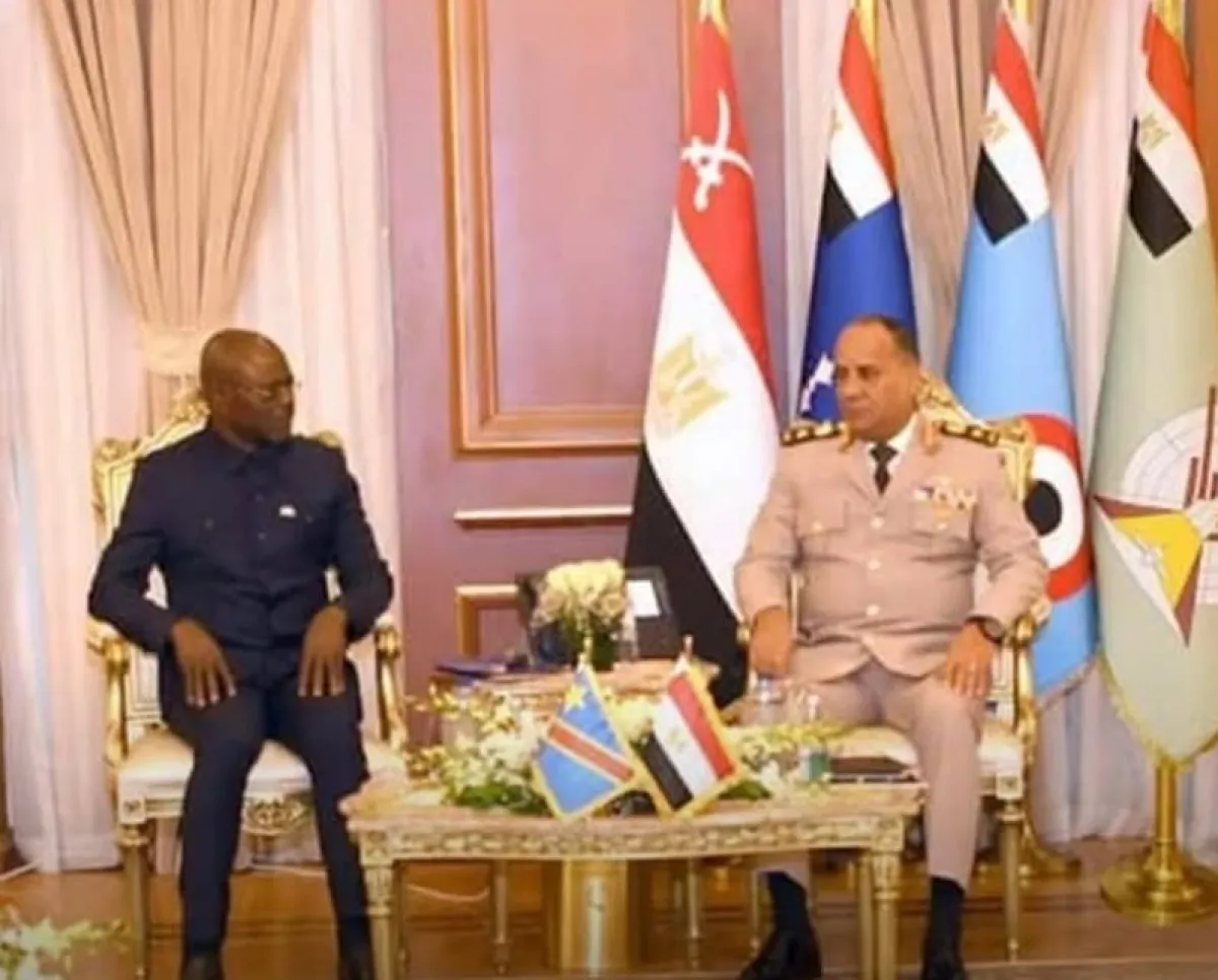 مصر والكونغو الديمقراطية تبحثان تعزيز التعاون العسكري والأمني