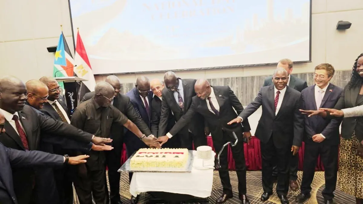 جنوب السودان تحتفي بثورة يوليو وتؤكد حرصها على تعزيز العلاقات مع مصر