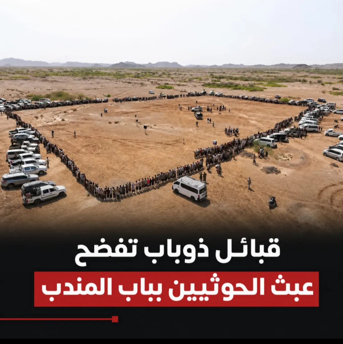 قبائل ذوباب تفضح عبث الحوثيين بباب المندب