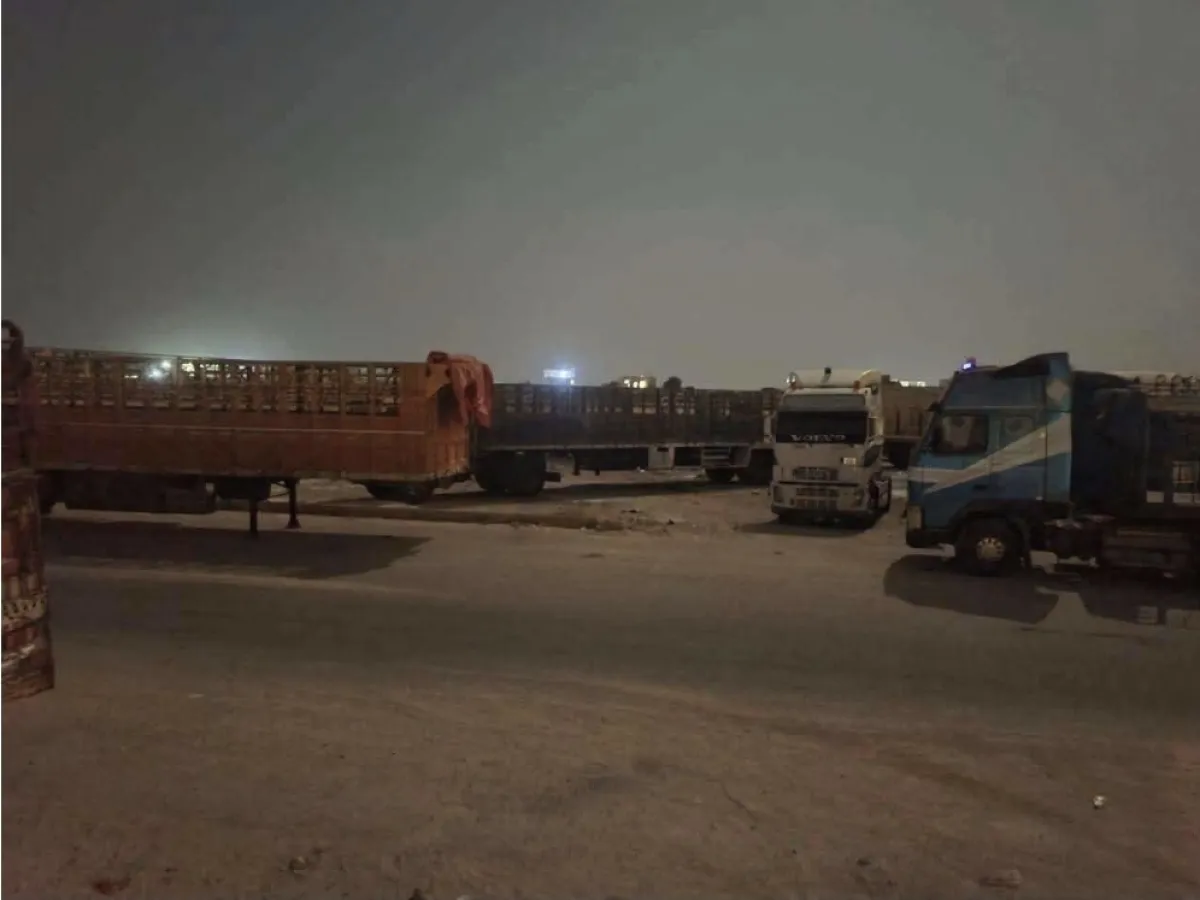 سائقو النقل السفري بميناء المكلا يطالبون المحافظ بإنهاء قيود يقولون إنها تعطل أعمالهم