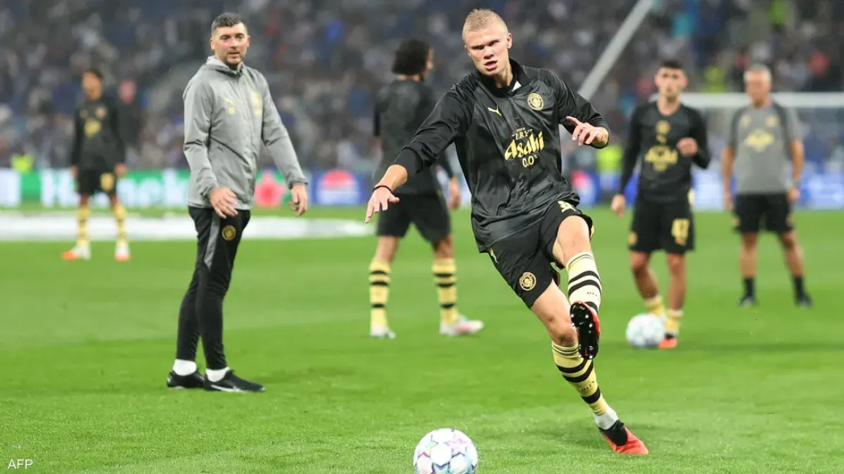 هالاند يفتتح مشوار السيتي في دوري الأبطال بثنائية أمام بورتو