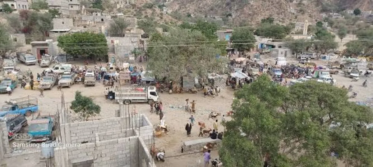 استشهاد 7 مدنيين بينهم أطفال بقصف حوثي على سوق شعبي في لحج