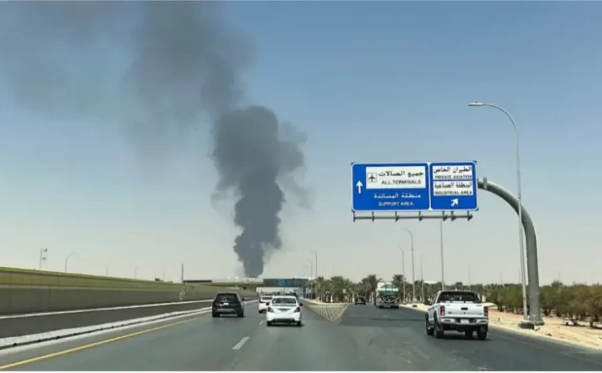قتيل و11 جريحاً في هجوم مطار الملك خالد الدولي بالرياض