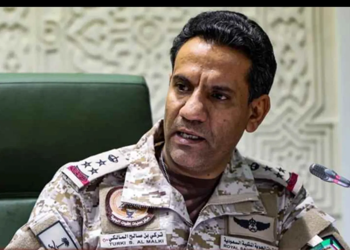 التحالف العربي يعلن تدمير منصة إطلاق صاروخ باليستي حوثي استهدف الرياض