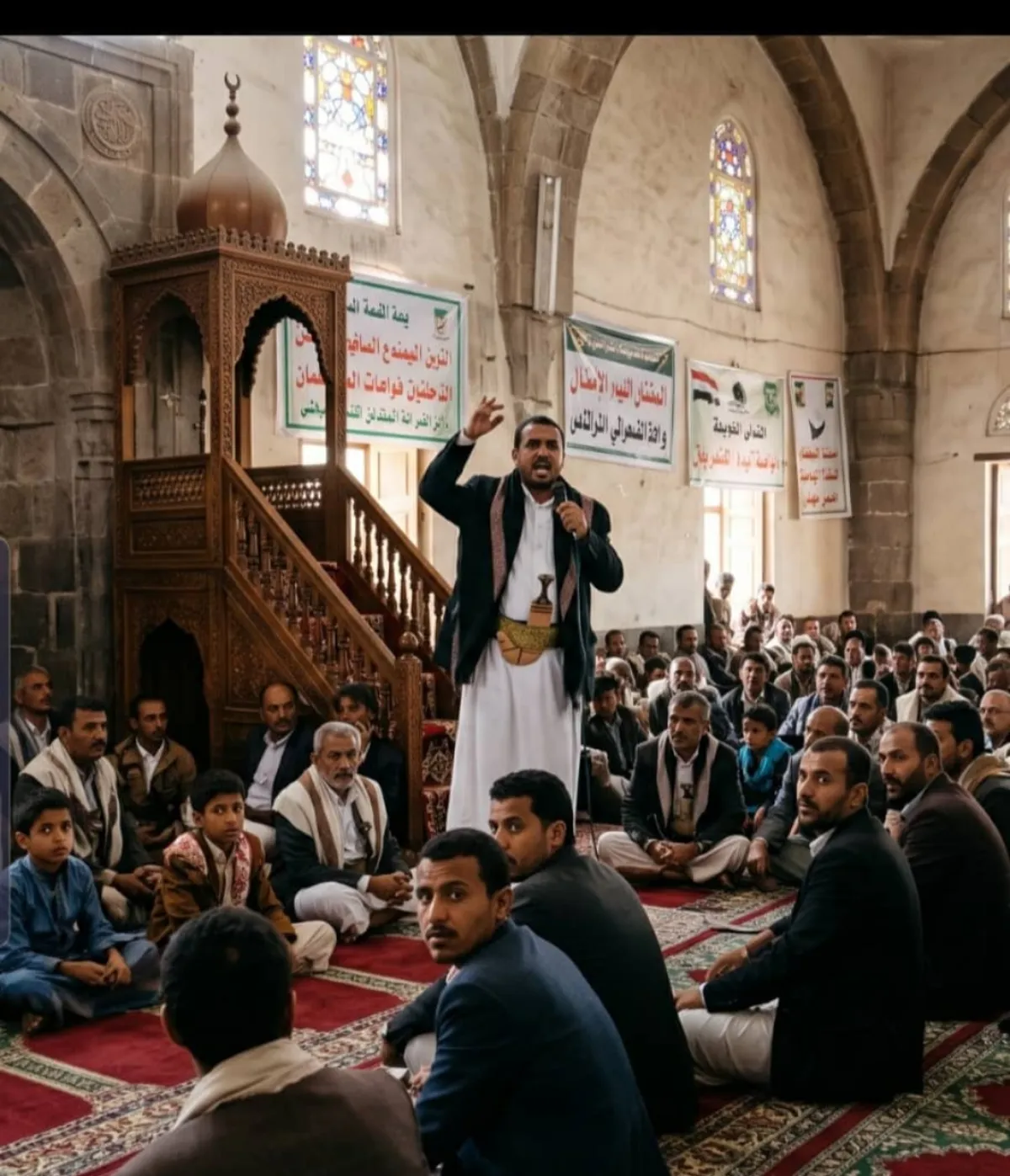 دعوات لرفض استغلال الحوثيين مساجد تعز في التعبئة الطائفية