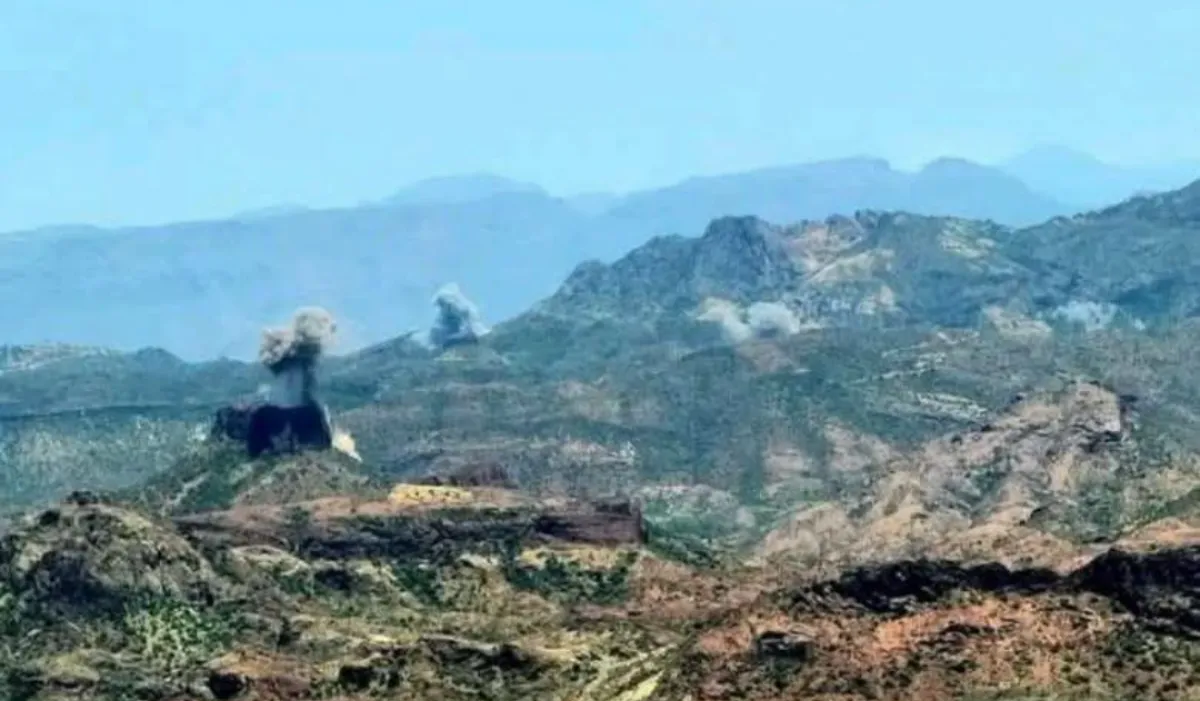 الجيش: غارات جوية دقيقة تستهدف تجمعات وآليات للحوثيين في عدة جبهات بتعز