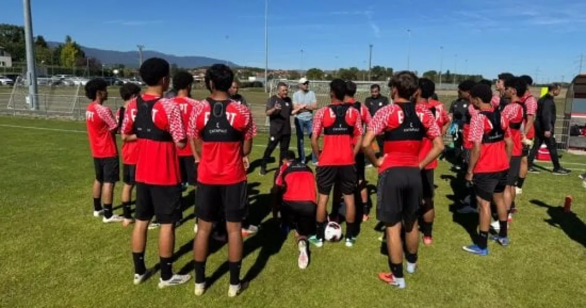 منتخب الناشئين يستعد لمواجهة الصين في نصف نهائي كأس الخليج